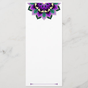 Mandala Pattern 02 in purple Program Programme