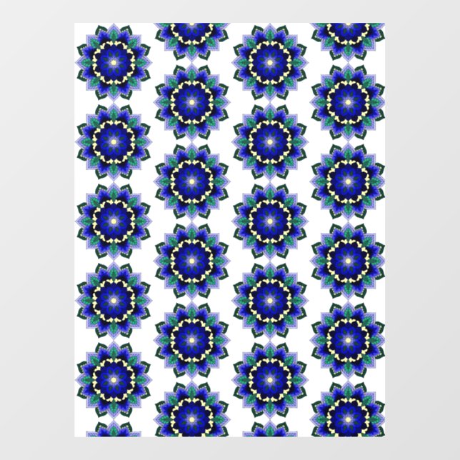 Mandala Pattern 02 Window Cling (Sheet)
