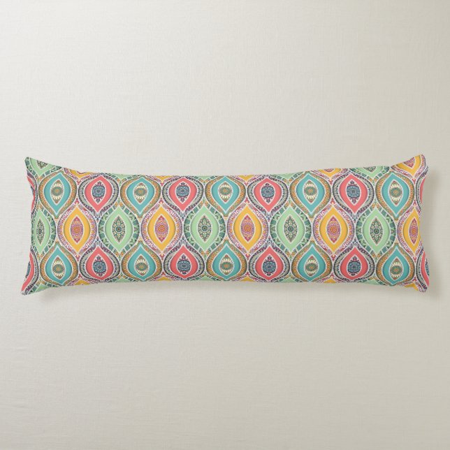 Mandala Pattern Body Cushion (Front)