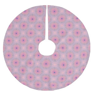 Mandala Pattern Brushed Polyester Tree Skirt