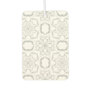 Mandala pattern car air freshener