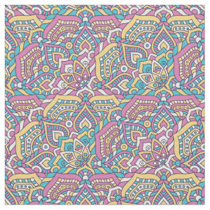 Mandala Pattern Fabric
