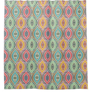 Mandala Pattern Shower Curtain
