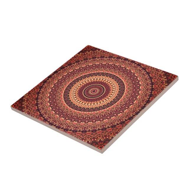 Mandala pattern tile (Side)