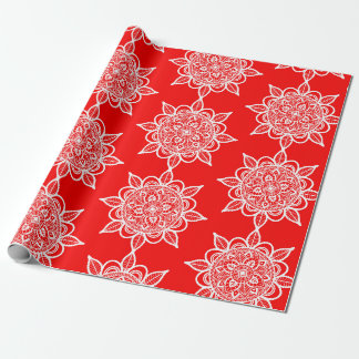 Mandala Pattern Wrapping Paper