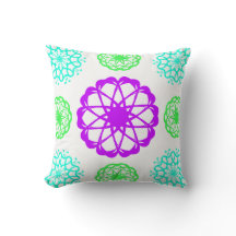 Mandala Patterned Cushion