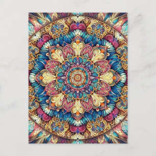 Mandala Postcard