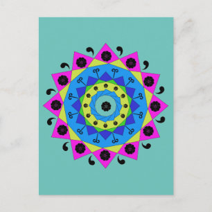 Mandala Postcard