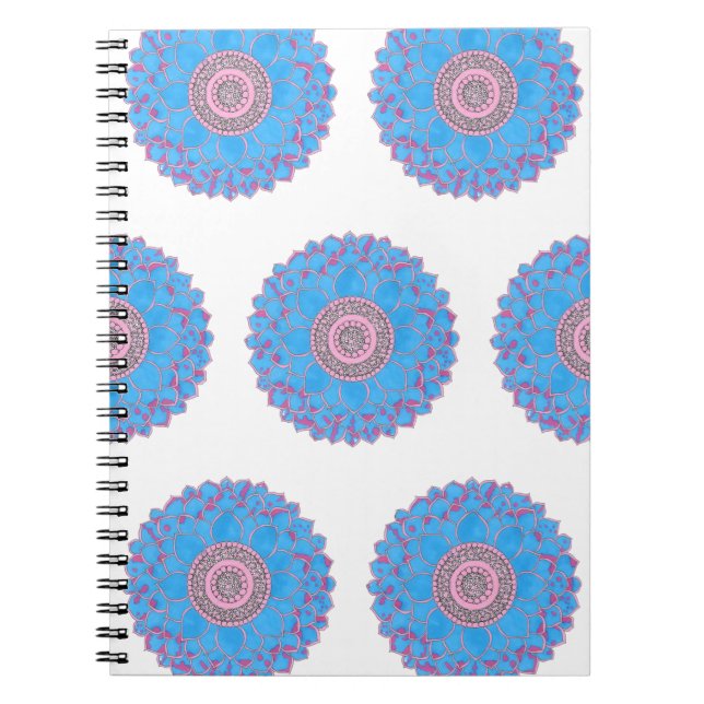 Mandala Print Notebook (Front)