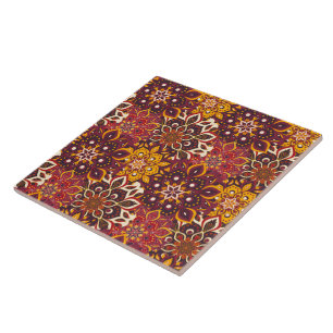 Mandala Print Tile