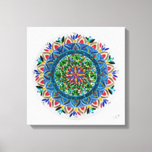 Mandala Prisma Canvas Print