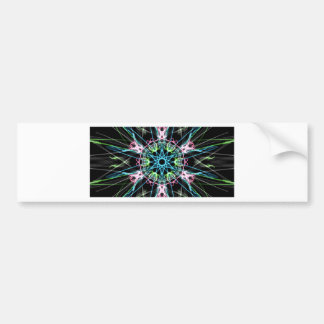 Mandala psicodelica.png bumper sticker