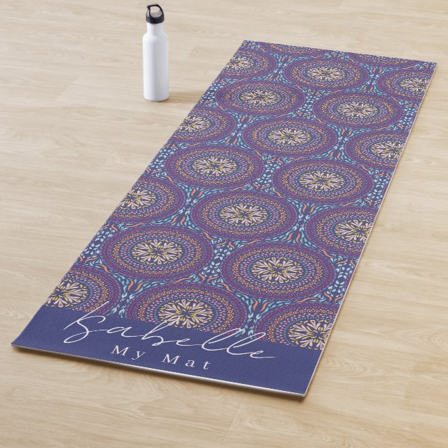 Mandala Purple Yoga Mat (In Situ)