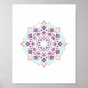 mandala push flash  poster