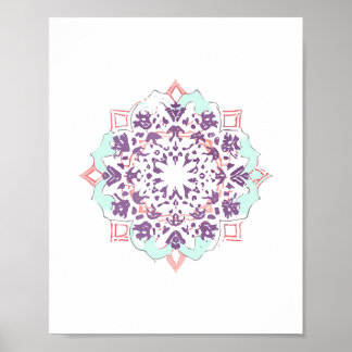 mandala push flash  poster