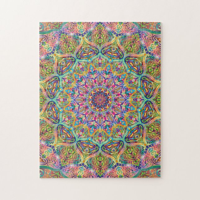 Mandala R55 Jigsaw Puzzle (Vertical)