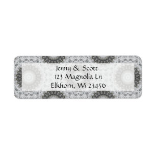 Mandala Return Address Labels