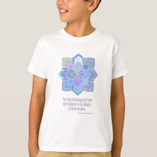 Mandala Roosevelt Beauty Quote T-Shirt