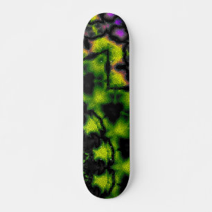 Mandala round pattern kaleidoscope Skateboard