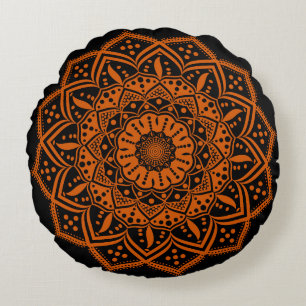 Mandala Round Pillow