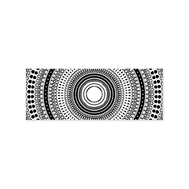 Mandala Rubber Stamp (Imprint)