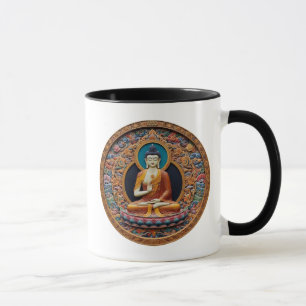 Mandala Sacred Buddha, Meditation, Buddhist Art Mug