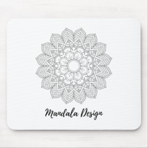 Mandala Sacred Geometry Art Yoga Mantra Flower Lot Mouse Mat