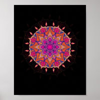 Mandala Sacred Geometry Prana Art Yoga Mantra Om