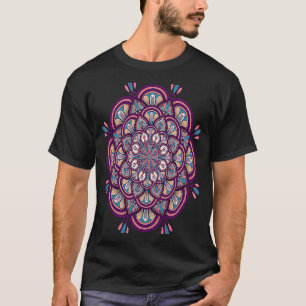 Mandala Sacred Geometry Spiritual Graphic T-Shirt