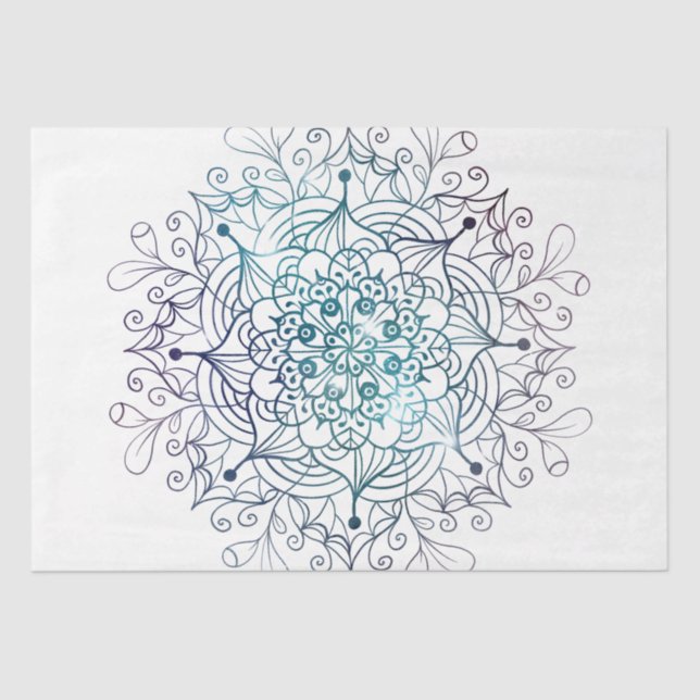 Mandala Series Design 15 Tissue Paper (Front)