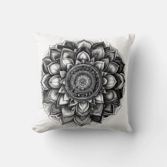 mandala shirt cushion (Front)
