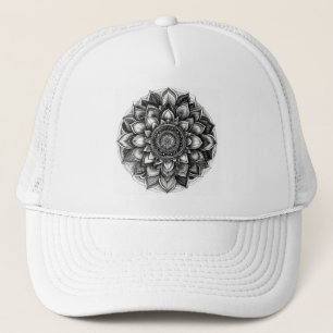 mandala shirt trucker hat