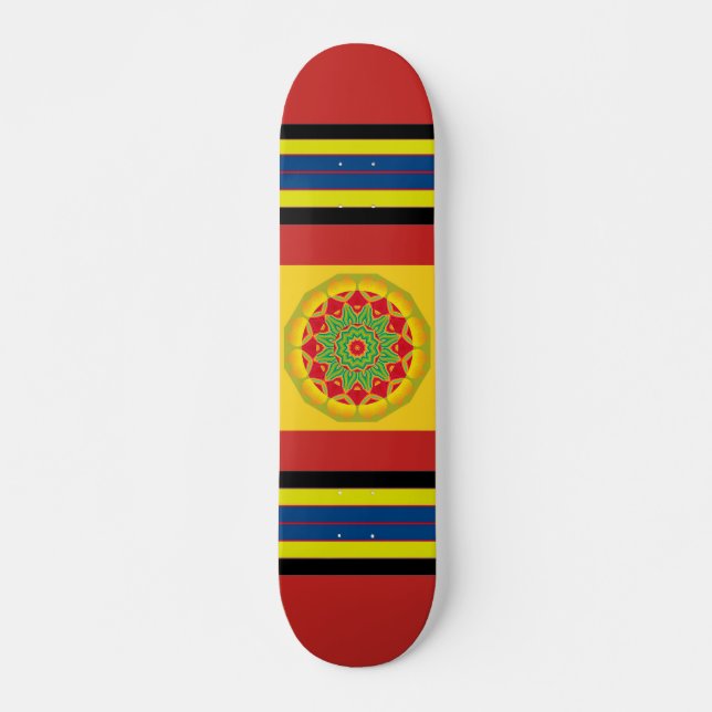 Mandala Skateboard (Front)