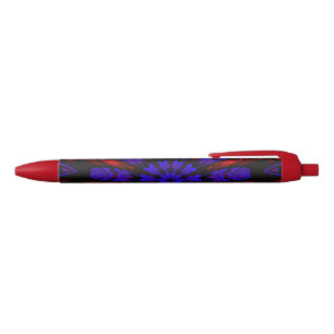Mandala Southwestern Hippie Boho Chic Bohemian Black Ink Pen