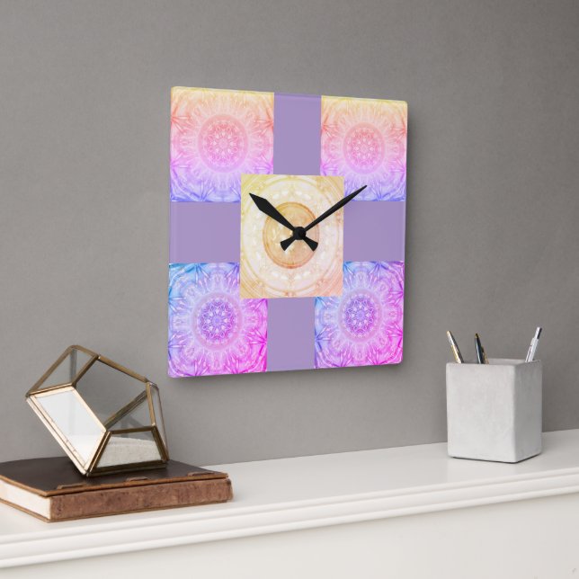 Mandala Square clock  (Office)