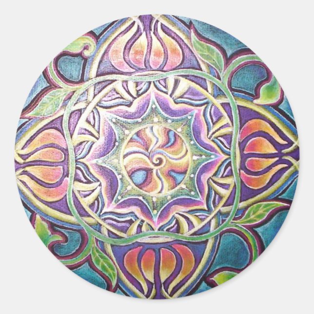 Mandala  Sticker (Front)