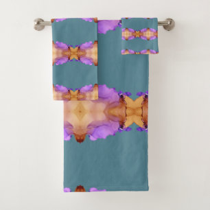 Mandala Striped Towel Set