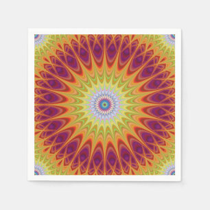 Mandala sun napkin
