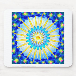Mandala Sunshine Mouse Mat