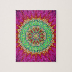 Mandala symbol jigsaw puzzle