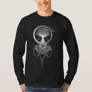 Mandala T Unalome Lotus Flower And Tree Of Life Hi T-Shirt