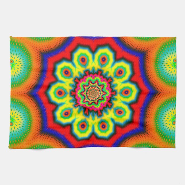 Mandala Tea Towel (Horizontal)