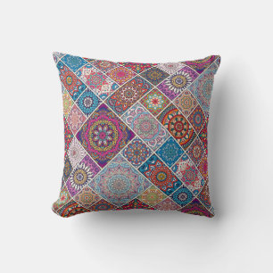 Mandala Tile Pattern Cushion