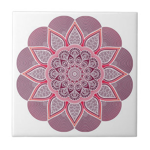 mandala tiles colourful