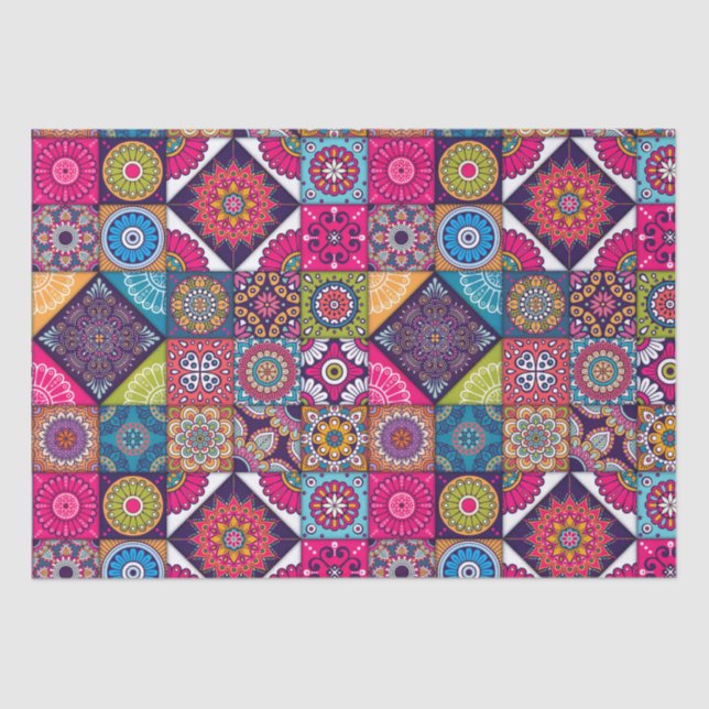 Mandala  tissue paper (Front)