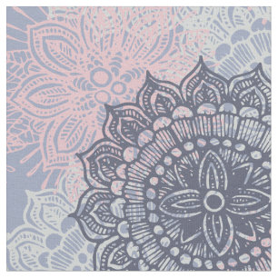 Mandala Tracery Ornament Pattern Fabric