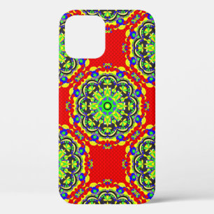 Mandala Tribal: Vintage Seamless Illustration iPhone 12 Case