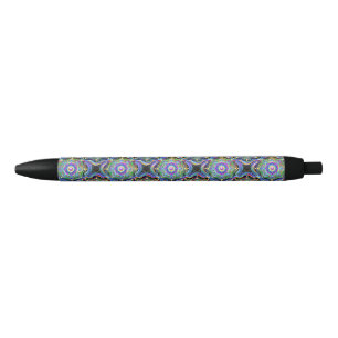 Mandala Universe Psychedelic Black Ink Pen