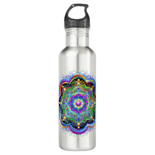 Mandala Universe Psychedelic Colours 710 Ml Water Bottle