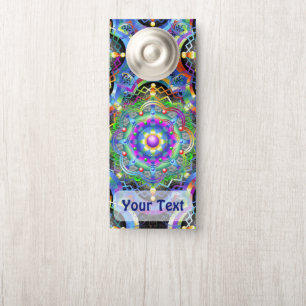 Mandala Universe Psychedelic Door Hanger